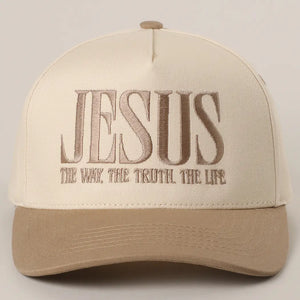 JESUS IS THE WAY HAT