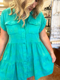 BIG DEBUT DOT MINI DRESS
