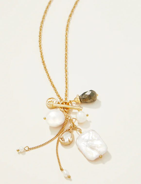 SPARTINA CHARLIE NECKLACE PEARL