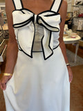 THE ELEGANT BOW DETAIL MAXI DRESS