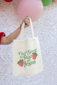 TIS SO SWEET CANVAS BAG