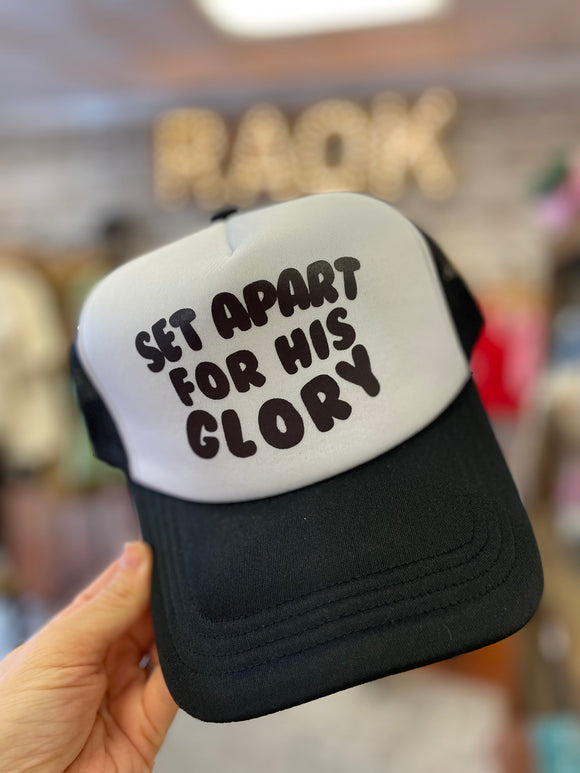 SET APART FOR HIS GLORY HAT