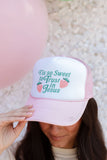 TIS' SO (BERRY) SWEET TO TRUST IN JESUS TRUCKER HAT