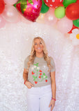 STRAWBERRY STAMP TEE