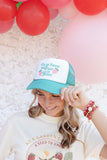 TIS' SO (BERRY) SWEET TO TRUST IN JESUS TRUCKER HAT