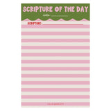 SCRIPTURE OF THE DAY NOTEPAD