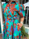 WAVES OF GRACE MAXI DRESS