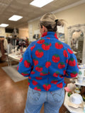 VERY BERRY BLUE FLEECE JACKET