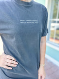 CAN'T THROW STONES TEE