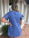 POINT TAKEN POLKA DOT LACE DRESS