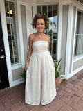 STRUTTING IN STYLE CARGO JUMPSUIT