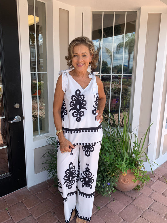 FLORAL KNOT 2 PIECE SET
