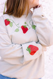 STRAWBERRY VINE SWEATSHIRT