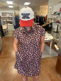 SPOTTED TOGETHER LEOPARD DRESS