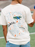 THE GVILLE FOOTBALL TEE
