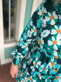 GLIMPSE OF FUN FLORAL TIERED DRESS