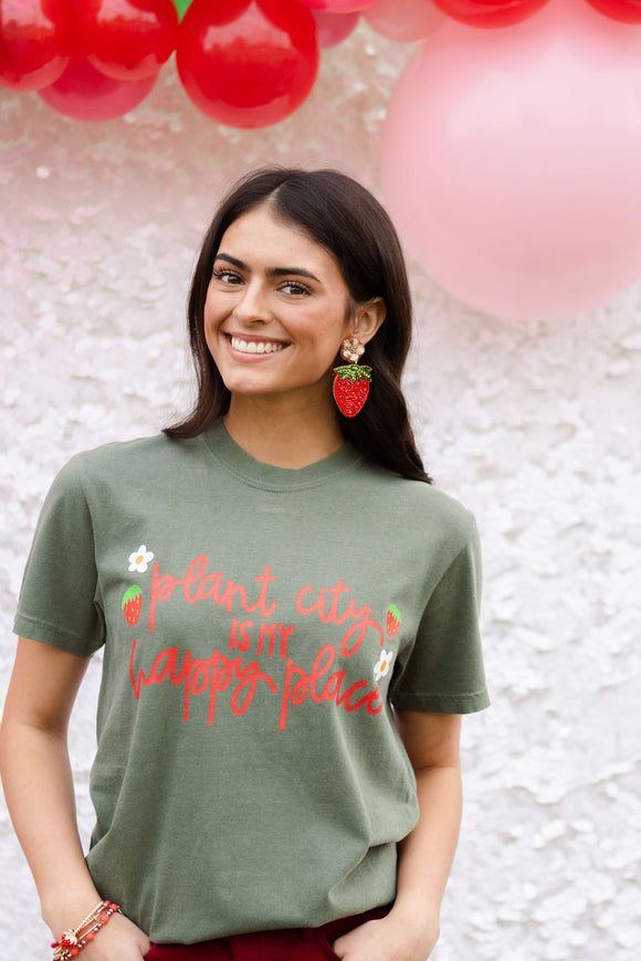 PLANT CITY IS MY HAPPY PLACE COMFORT COLORS TEE