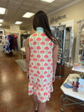 HEAR ME OUT PATTERNED DRESS