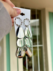 ZAZZLE TEARDROP DANGLE EARRING