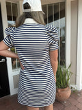 CALM BREEZE PULLOVER DRESS