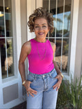 TIME FOR SUMMER SLEEVELESS BODYSUIT