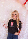 MAMA NEEDS A MILKSHAKE LEOPARD TEE