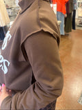 JESUS SAVES MOCK NECK SWEATSHIRT