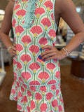 HEAR ME OUT PATTERNED DRESS