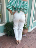 WEEK IN THE HAMPTONS WIDE LEG JEAN