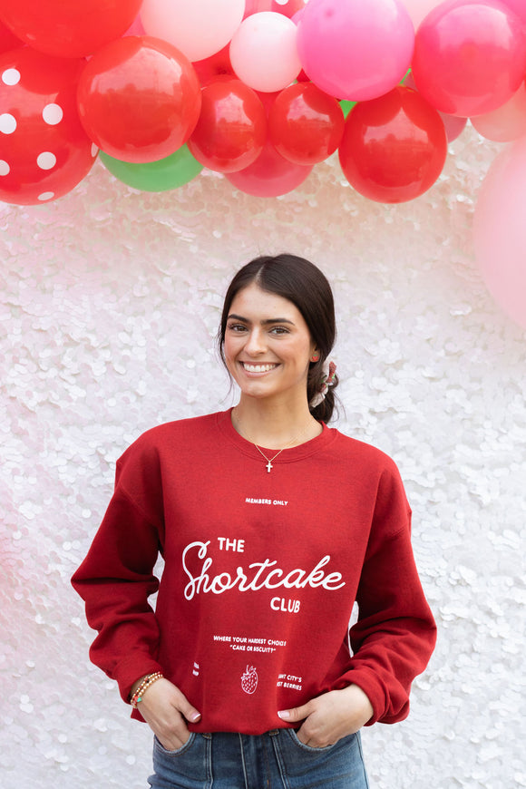 SHORTCAKE CLUB SWEATSHIRT