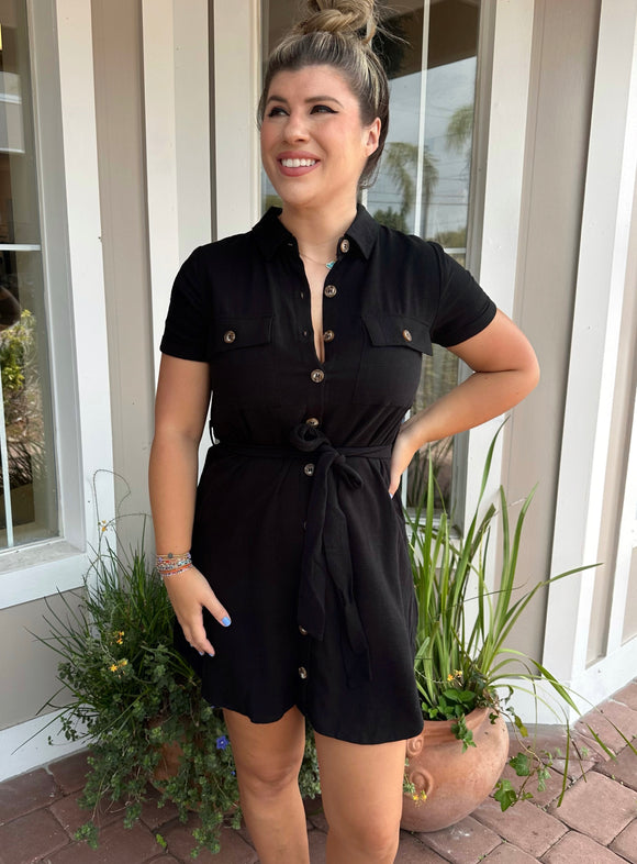 THE STELLAR BELTED DRESS