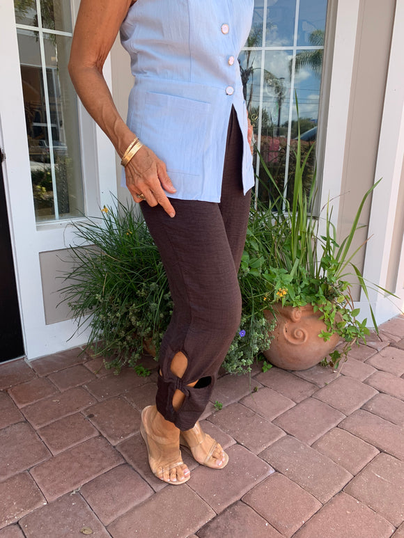 IN HER ELEMENT CUT OUT PANT