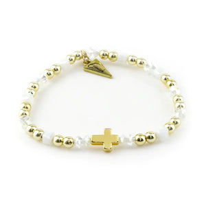 ERIMISH GOLD CROSS BRACELET