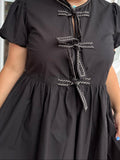 DREAM DEEPER FRONT TIE DRESS