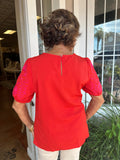 A GOOD SIGN PUFF SLEEVE TOP
