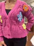 FOR CERTAIN FLOWER CARDIGAN