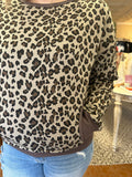 THE WILD SIDE LEOPARD PULLOVER