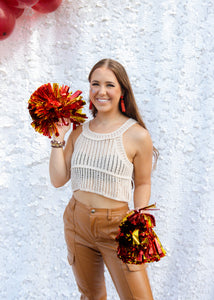 RENEGADE CROCHET CROP TOP