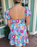 MOMENTAL SWEETHEART NECK DRESS