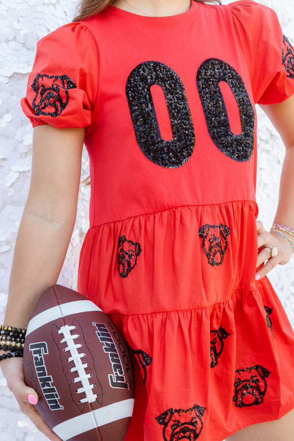 GO, FIGHT, WIN BULLDOG DRESS