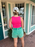 BE BLISSFUL GAUZE DRAWSTRING SHORT