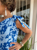 LOOK AT HER O/S MIDI DRESS