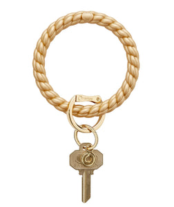 OVENTURE BRAIDED SILCIONE BIG O KEY RING