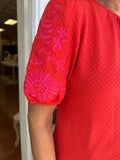 A GOOD SIGN PUFF SLEEVE TOP