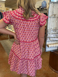 THE REVERIE RUFFLED SLEEVE DRESS