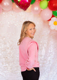 SO PICTURE THIS TERRY PULLOVER