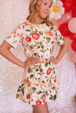 PICK ME TIERED SKORT