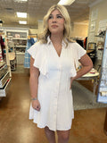 EASY OUTLOOK BUTTON DOWN DRESS