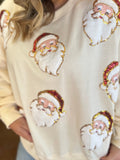 SANTA BABY SEQUIN SWEATER