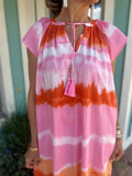 ALL THE TIME TIE DYE DRESS